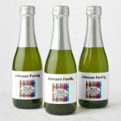 Étiquettes de mini bouteilles de vin mousseux pour (Bouteilles)
