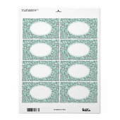 Étiquettes de Mint Leopard (Feuille entière)