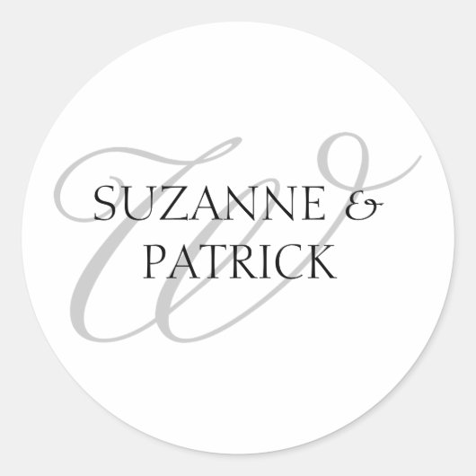 Étiquettes de monogramme du manuscrit W (Devant)