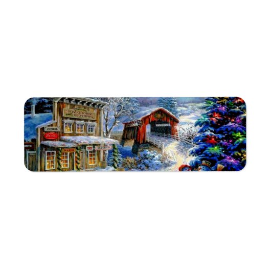 Étiquettes de Noël (Devant)