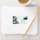 Étiquettes de Noël (En situation)