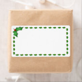 Étiquettes de Noël (En situation)