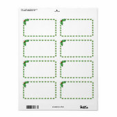 Étiquettes de Noël (Feuille entière)