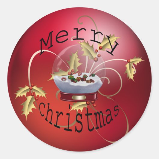 Étiquettes de Noël (Devant)