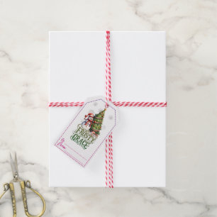 Étiquettes de Noël créatives pour bonhomme de neig