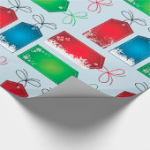 Étiquettes de Noël Papier Cadeau