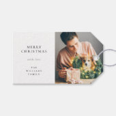 Étiquettes de Noël pour Cadeaux | Étiquettes pour (Devant (Horizontal))