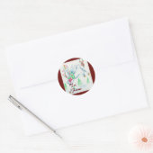 Étiquettes de Noël Unicorne (Enveloppe)