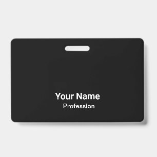 Étiquettes de nom Badges