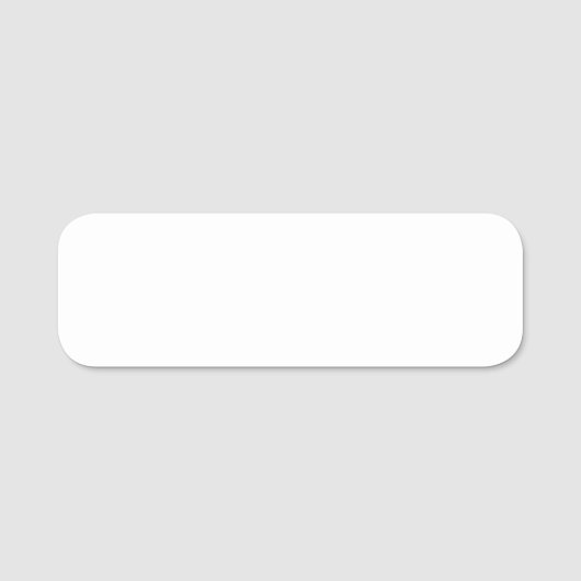 Étiquettes de nom classiques Badge personnalisé Ét (Devant)
