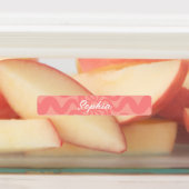 Étiquettes de nom d'école personnalisés pour fille (Apposé)