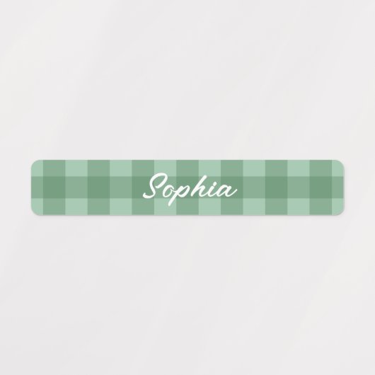 Étiquettes de nom d'école personnalisés pour fille (Design 2)
