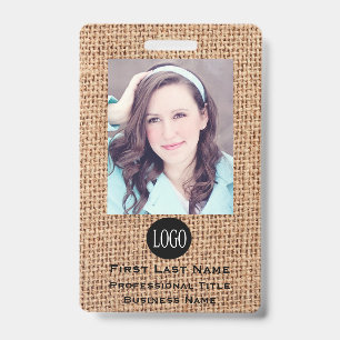 Étiquettes de nom d'employé ID Badge étiquette toi