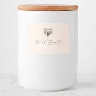 Étiquettes de nourriture Love is Brewing