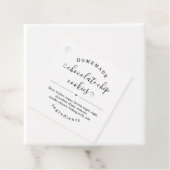 Étiquettes de nourriture maison personnalisée (En situation)