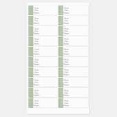 Étiquettes de nourriture pour organisation de cuis (Feuille)