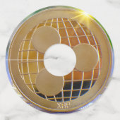 Étiquettes de papier en verre de vin XRP (Devant)