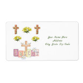 Étiquettes de Pâques (Devant)