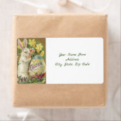 Étiquettes de Pâques (En situation)