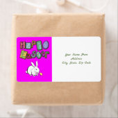 Étiquettes de Pâques (En situation)