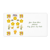 Étiquettes de Pâques (Devant)