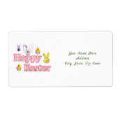 Étiquettes de Pâques (Devant)