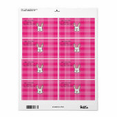 Étiquettes de Pâques (Feuille entière)