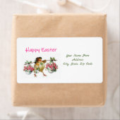 Étiquettes de Pâques (En situation)