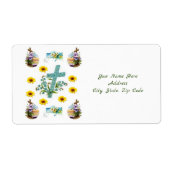 Étiquettes de Pâques (Devant)