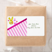 Étiquettes de Pâques (En situation)