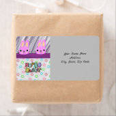 Étiquettes de Pâques (En situation)