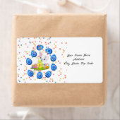 Étiquettes de Pâques (En situation)