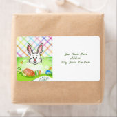 Étiquettes de Pâques (En situation)