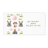 Étiquettes de Pâques (Devant)