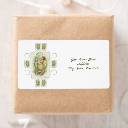 Étiquettes de Pâques (En situation)