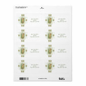 Étiquettes de Pâques (Feuille entière)