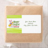 Étiquettes de Pâques (En situation)