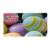 Étiquettes de Pâques (Devant)