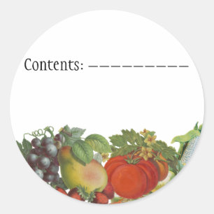 Étiquettes de paquets de semences vintages