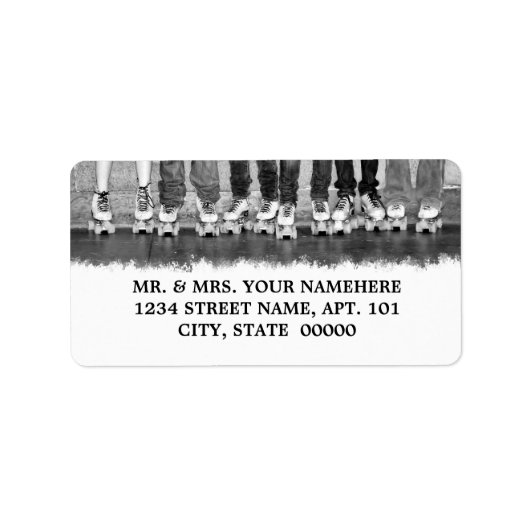 Étiquettes de patinage à rouleaux (Devant)