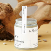 Étiquettes de phoques à tamper-Proof noir et blanc