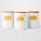 Étiquettes de pot de miel à motif d'abeille (Bouteilles)