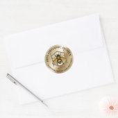 Étiquettes de pot de miel Abeille à miel Nid d'abe (Enveloppe)