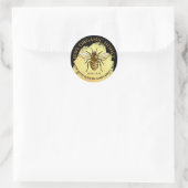 Étiquettes de pot de miel Abeille à miel Nid d'abe (Sac)