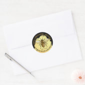 Étiquettes de pot de miel Abeille à miel Nid d'abe (Enveloppe)
