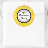 Étiquettes de pot de miel artisanal (Sac)