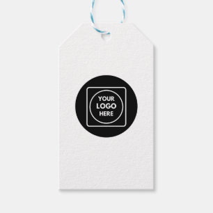 Étiquettes de prix de texte de code QR de logo min