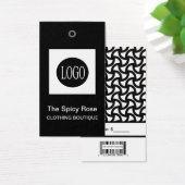 Étiquettes de prix en noir et blanc avec code-barr (Bureau)