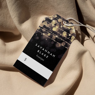 Étiquettes de prix Golden Lights