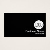 Étiquettes de prix Logo noir Étiquette de vente au (Dos)